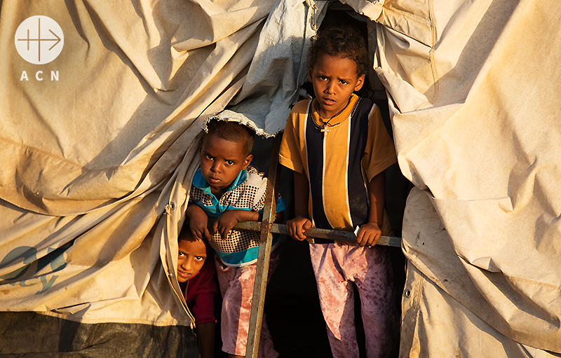 난민 아이들, Foto © ACN/Magdalena Wolnik”