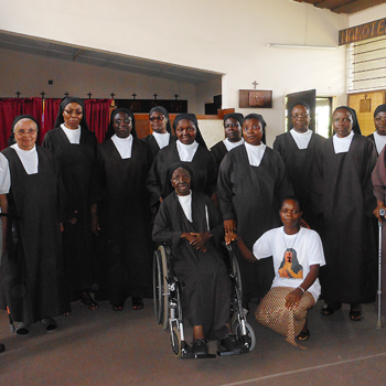 콩고민주공화국의 가르멜 수녀님들. 출처=ACN 자료사진