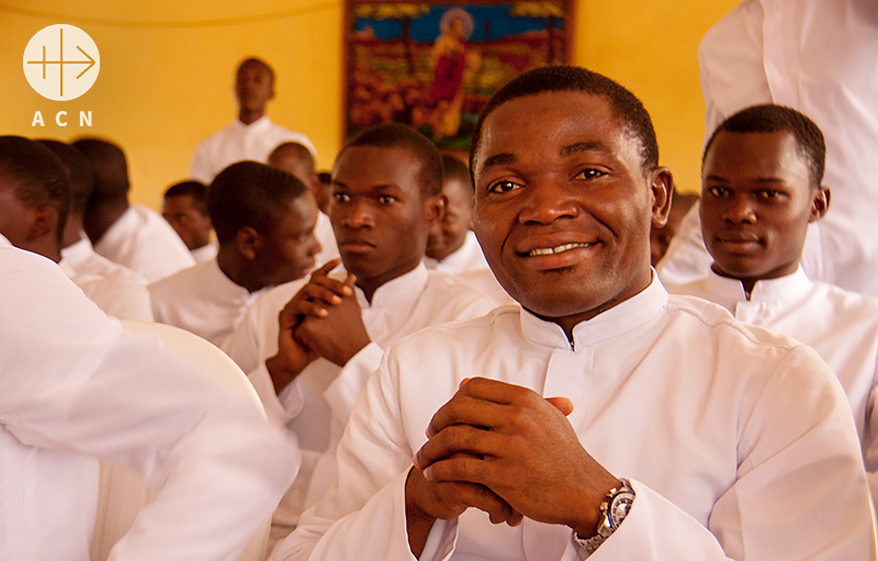 나이지리아 카두나 교구 신학생들 (ⓒ 요하네스 클라우자 / ACN)