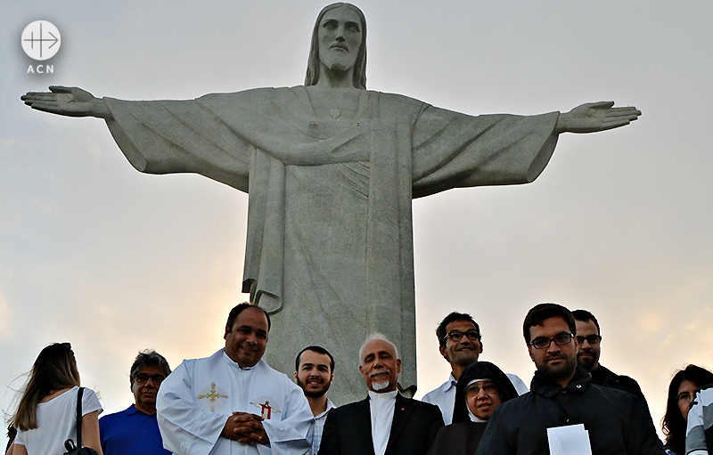 브라질을 방문하신 이집트의 키릴로스  주교님. 출처=ACN자료사진