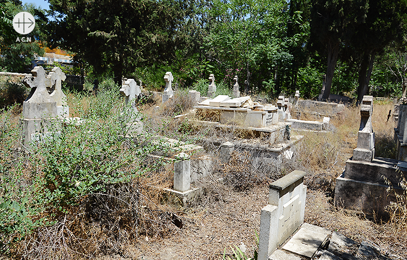 알레포의 그리스 정교회 묘지 (출처=ACN 자료사진)