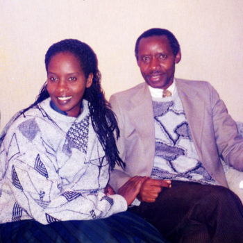 시프리엉 루감바, 다프로제 루감바 부부 (출처=ACN자료사진)