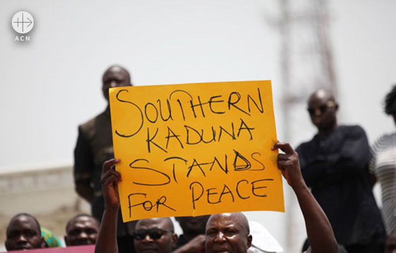 ‘남부 카두나는 평화를 지지한다’ 아부자에서 있었던 평화 시위(출처=ACN 자료사진)