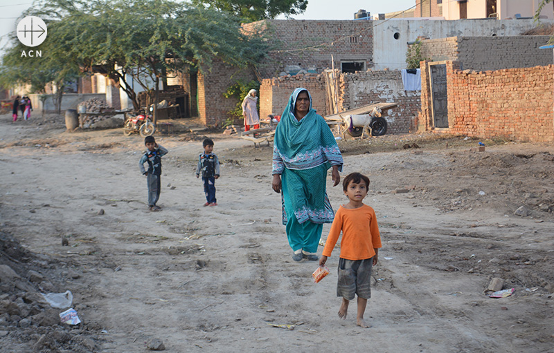 파키스탄 파이살라바드, 주민 대부분이 그리스도인인 쿠쉬푸르 마을 (출처=ACN 자료사진)