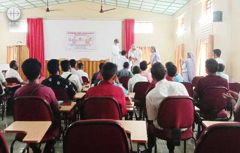 인도 투라교구 평신도 교육 지원 (출처=ACN 자료사진)