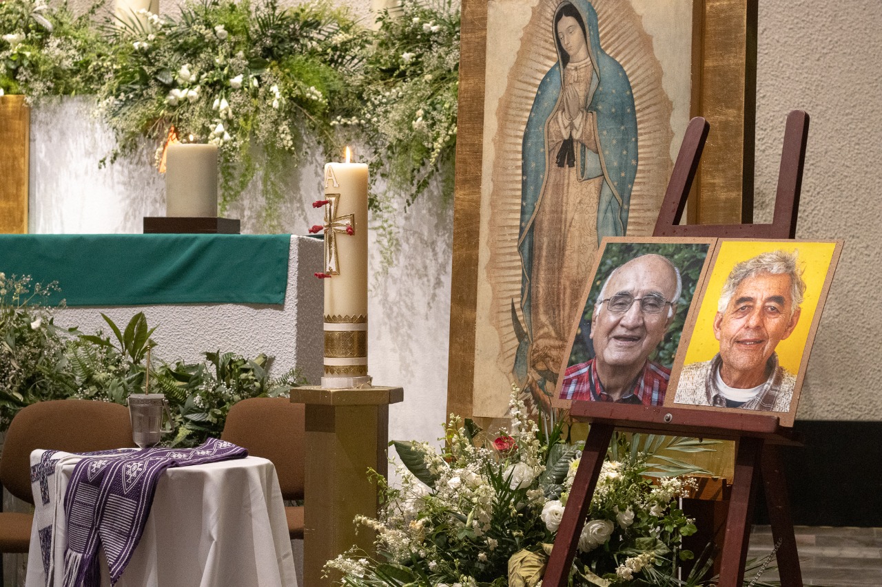 Mass for Fr Joaquín Mora and Fr Javier Campos, two priests in Mexico who were murdered by suspected members of a drug cartel.