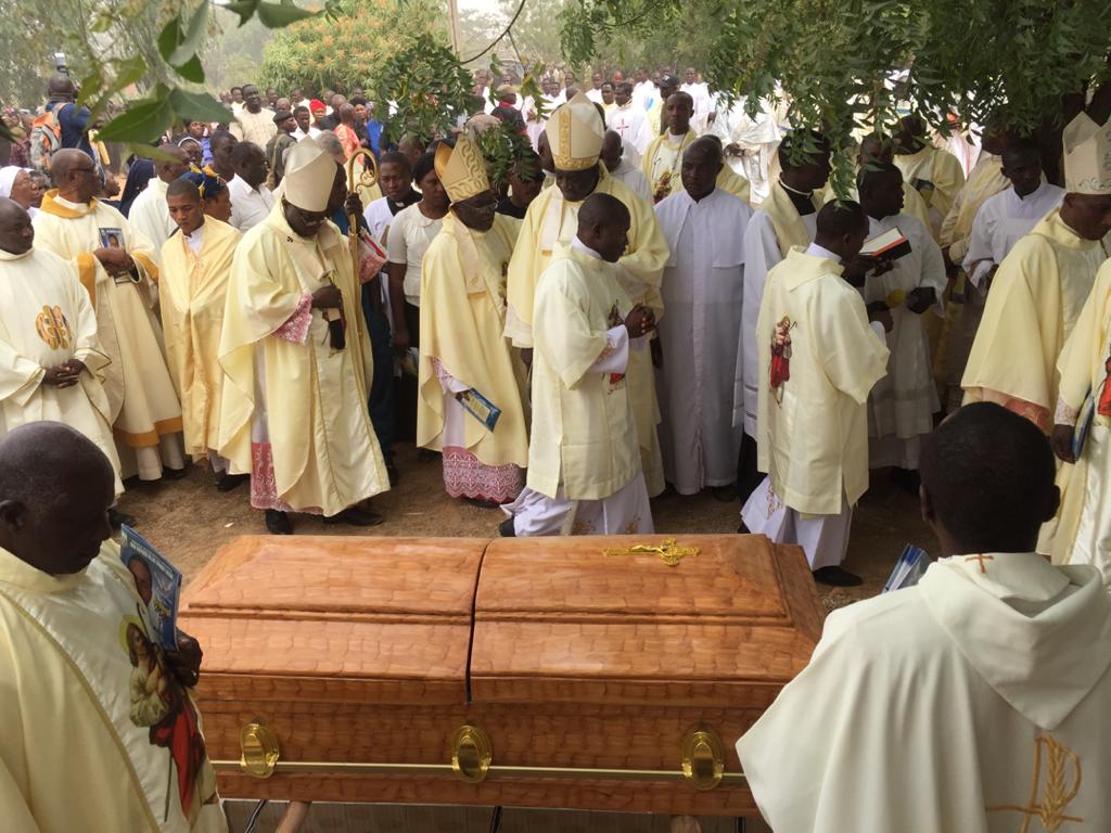 Funeral Mass of Seminarian Michael Nnadi at Good Shepherd Seminary in Kaduna on 11th February 2020