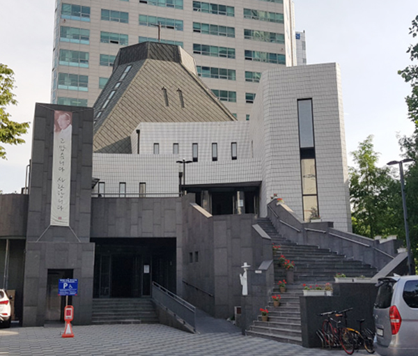 2022년 신천동 성당 방문