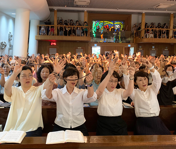 2023년 9월 파티마의 성모님과 함께 바치는 로사리오와 미사